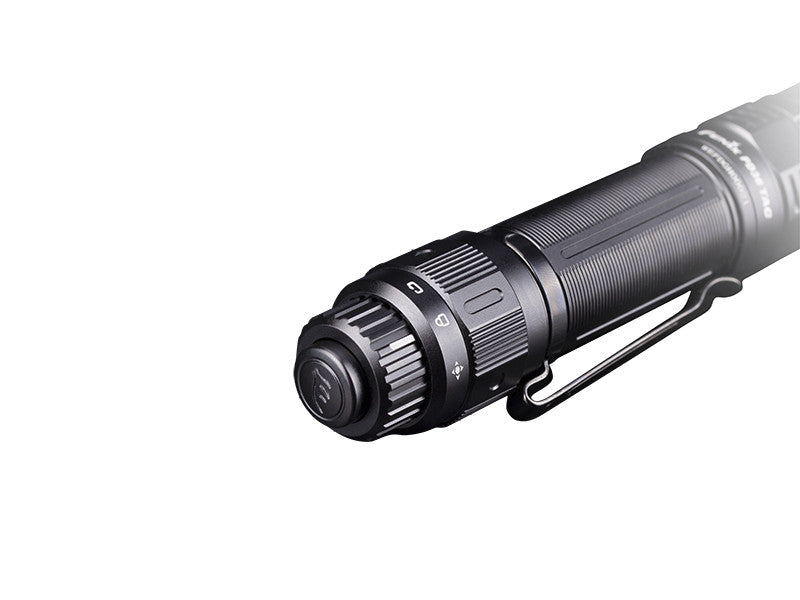 LED Tactical Duty Flashlight with Holster & Rechargeable Battery