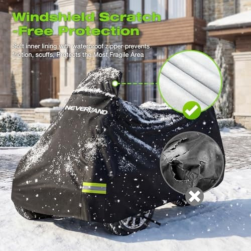Waterproof Windshield Scratch Protection Cover for Can Am Spyder RT