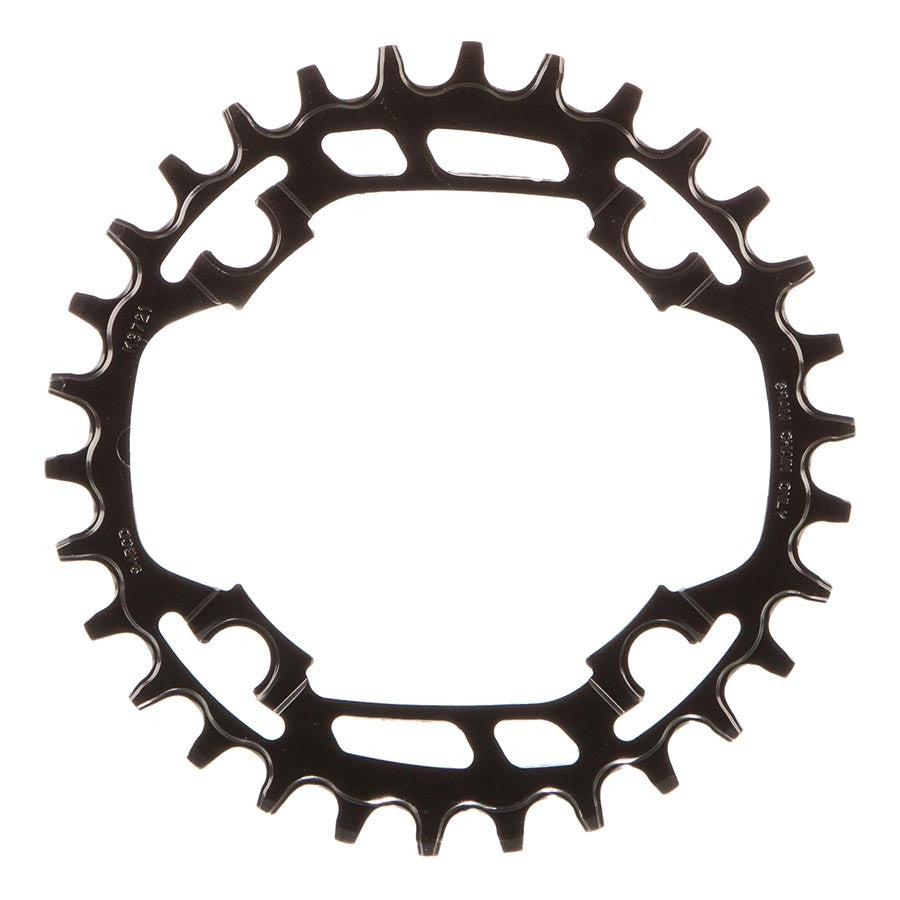 30T Steel Chainring for 10/11-Speed Bikes - 94mm BCD Narrow/Wide Black