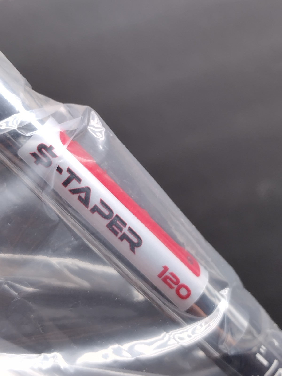 Golf Shaft Steel 120 S Flex Mid Trajectory Chrome Finish — For Golf Clubs