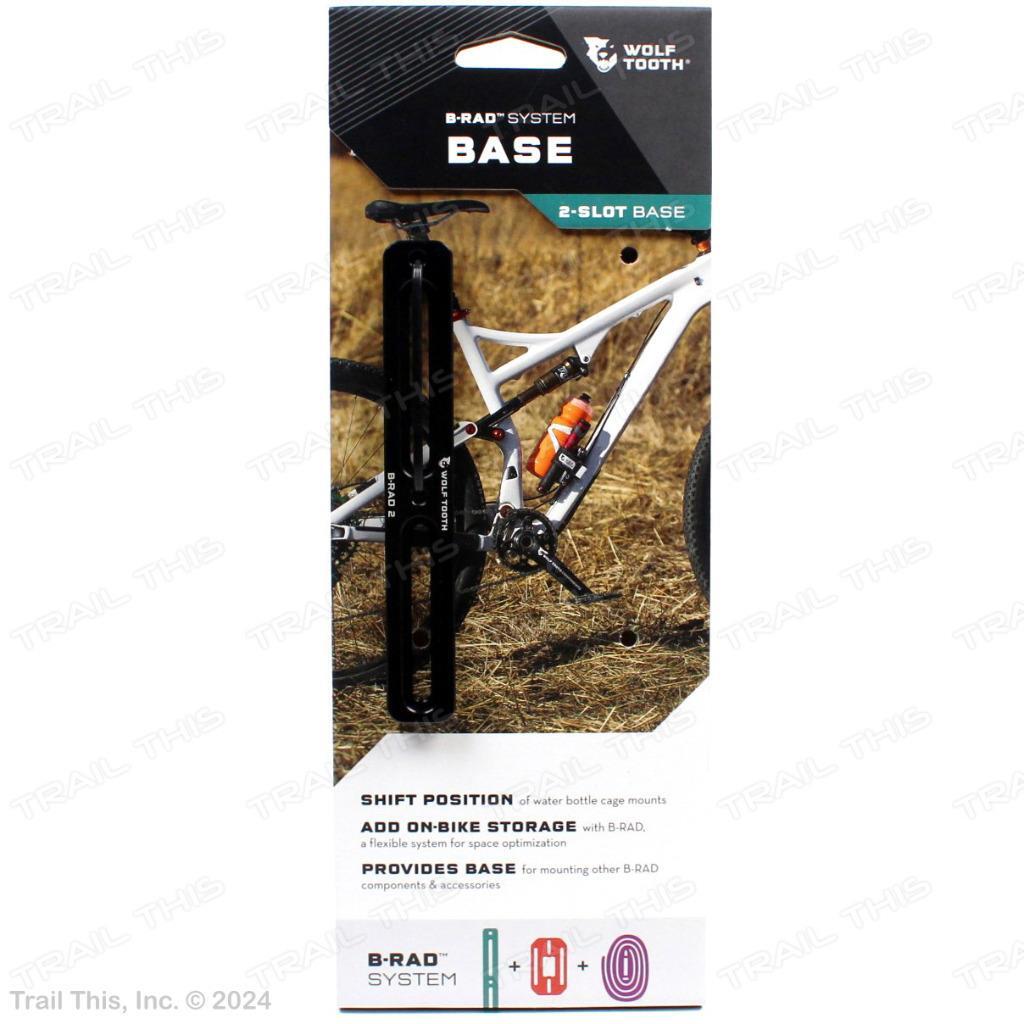 Bike Bottle and Accessory Mount - Bicycle Base Rack for Tool & Gear Storage