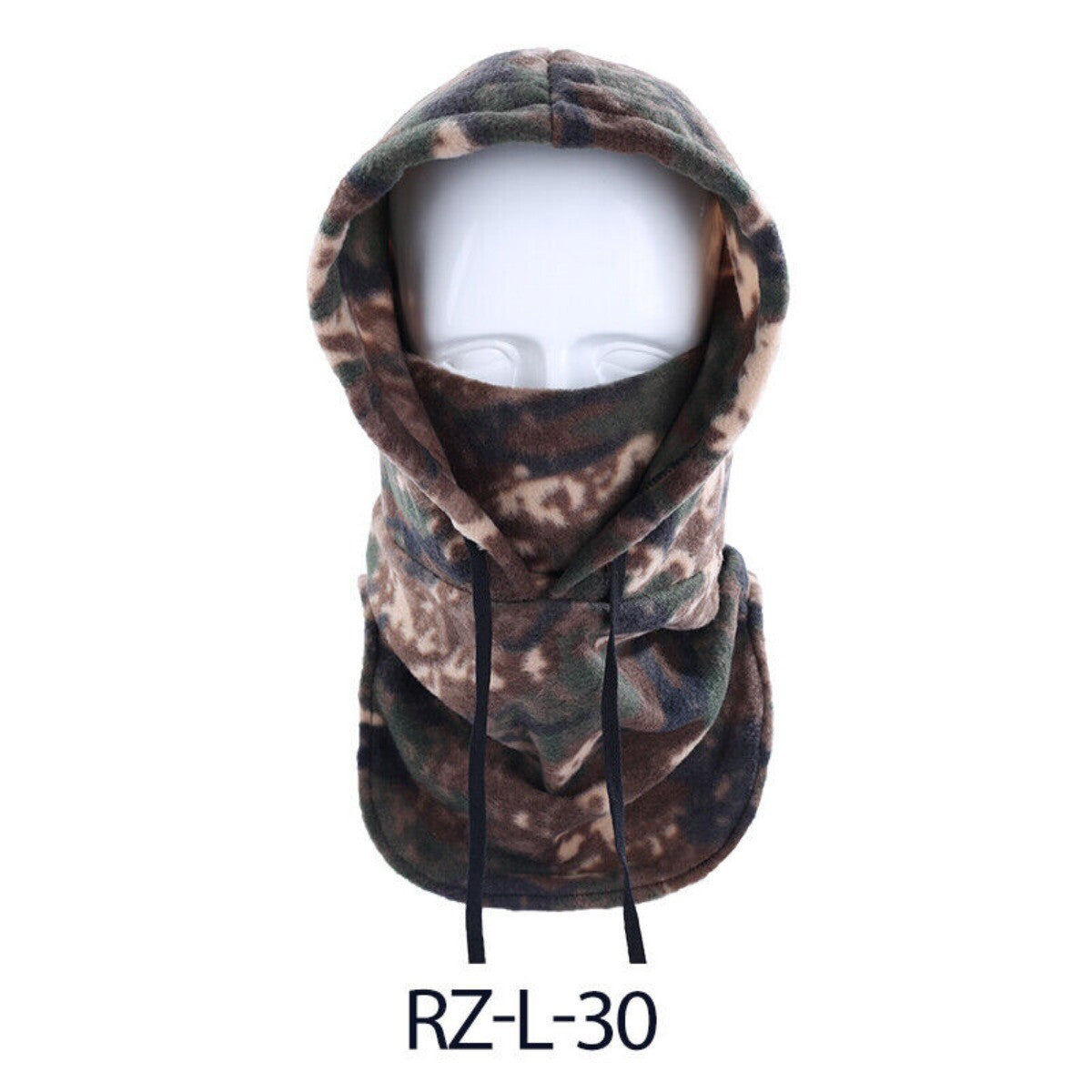 Thermal Fleece Balaclava Face Mask for Outdoor Cycling and Winter Sports