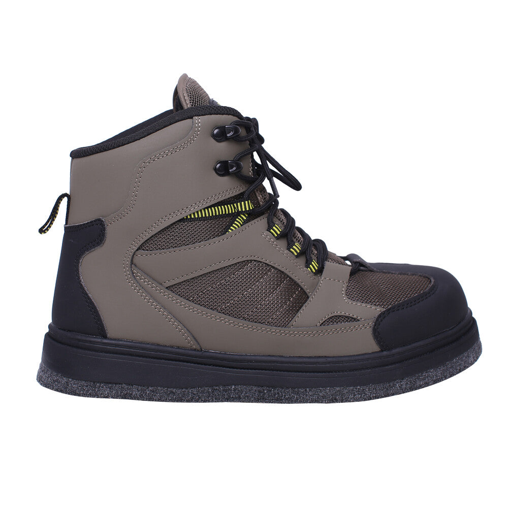 Fishing Wading Boots with Felt Sole - Breathable Quick-Dry Waders Shoes for Hunting & Fishing