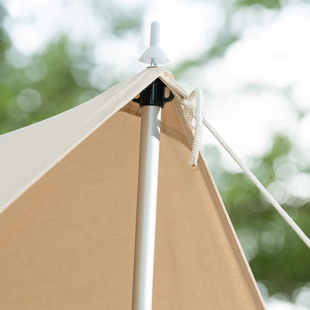 Adjustable Tent Poles Set for Camping Canopy Awning Shelter - Aluminum Telescopic