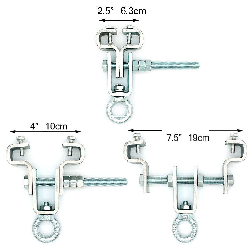 Heavy Bag Mount Clamp for I-Beam Gym Equipment - Supports 450 lbs