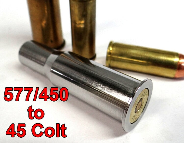 Martini Henry 577/450 to 45 Colt Adapter Stainless Steel Part