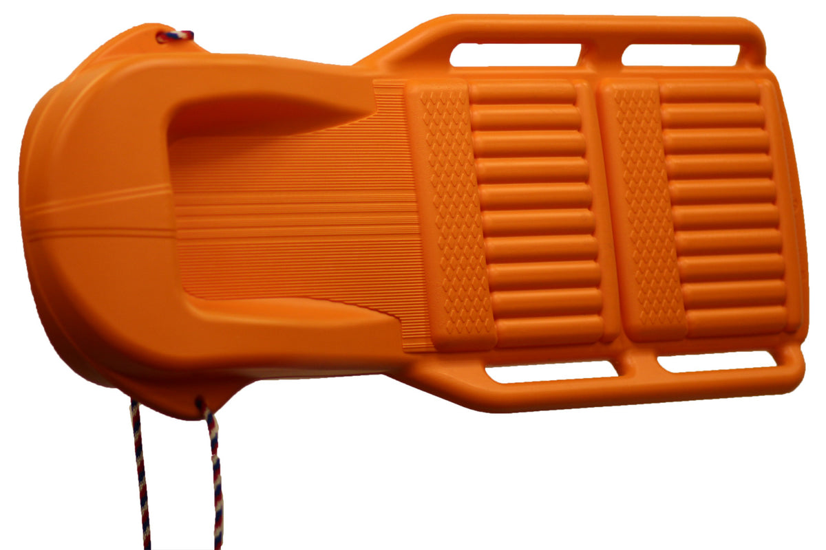 Retro Snow Sled for Winter Recreation Durable Outdoor Toy
