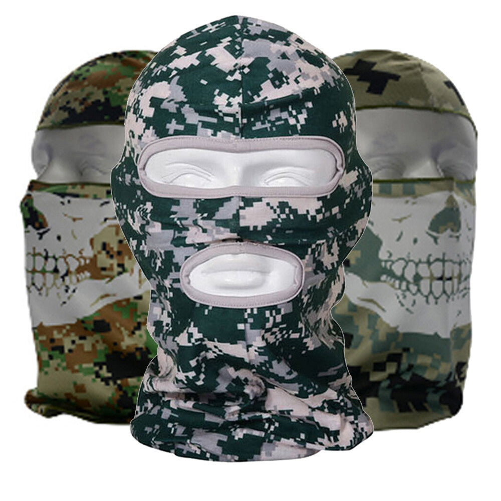 Outdoor Tactical Face Mask UV Protection Balaclava for Sports & Cycling