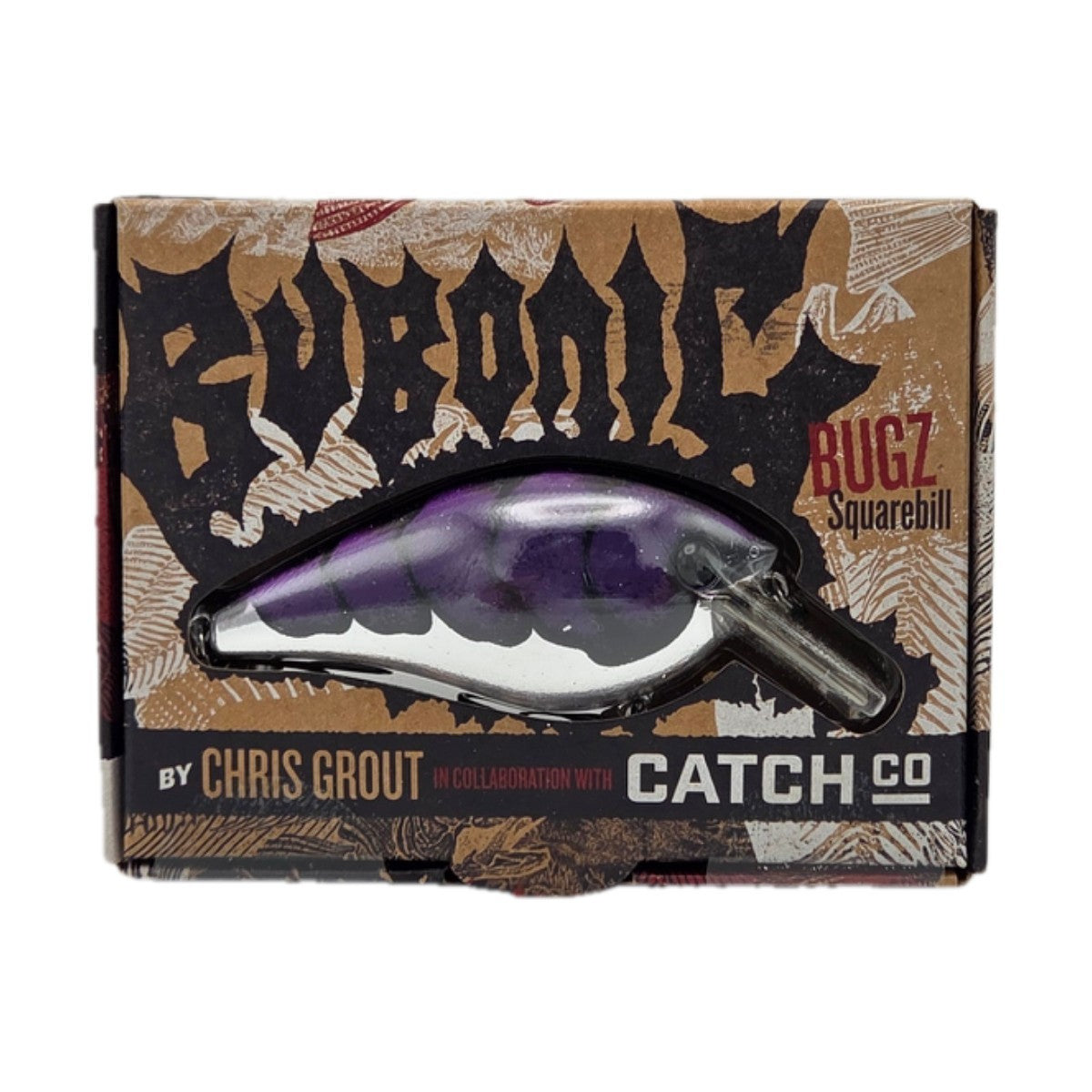 Bass Fishing Crankbait 2.5in 1/2oz Squarebill Lure for Shallow Water Fish