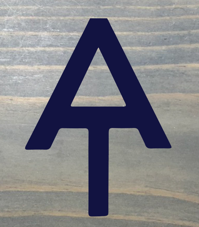 Hiking Mountain Trail Appalachian Trail Decal Sticker for Car and Outdoor Gear