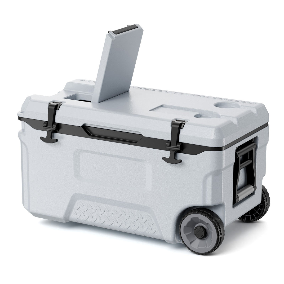 52QT Portable Rolling Cooler for Outdoor Picnics Camping and Events
