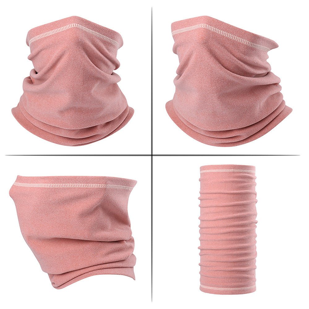 Winter Windproof Fleece Neck Gaiter Face Mask Scarf for Cold Weather