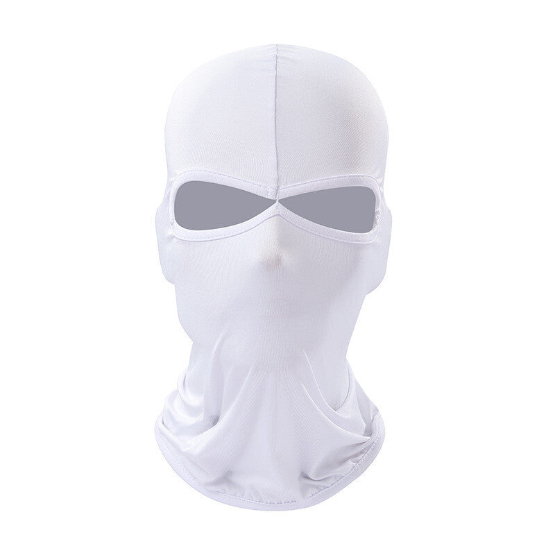 Unisex Full Face Mask with 2 Holes UV Sun Protection Ski Mask for Men Women