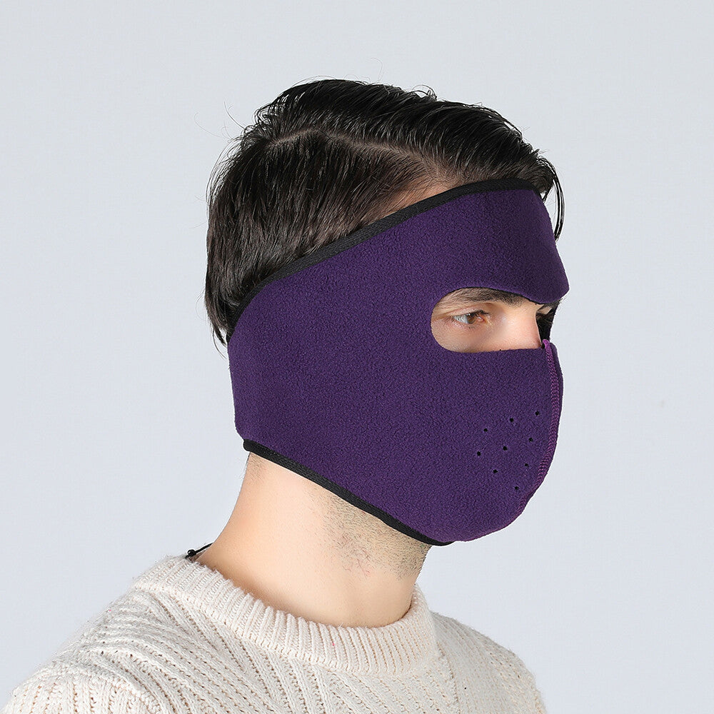 Full Ski Mask Windproof Face Cover Winter Face Mask Ear Warmer Cold Weather