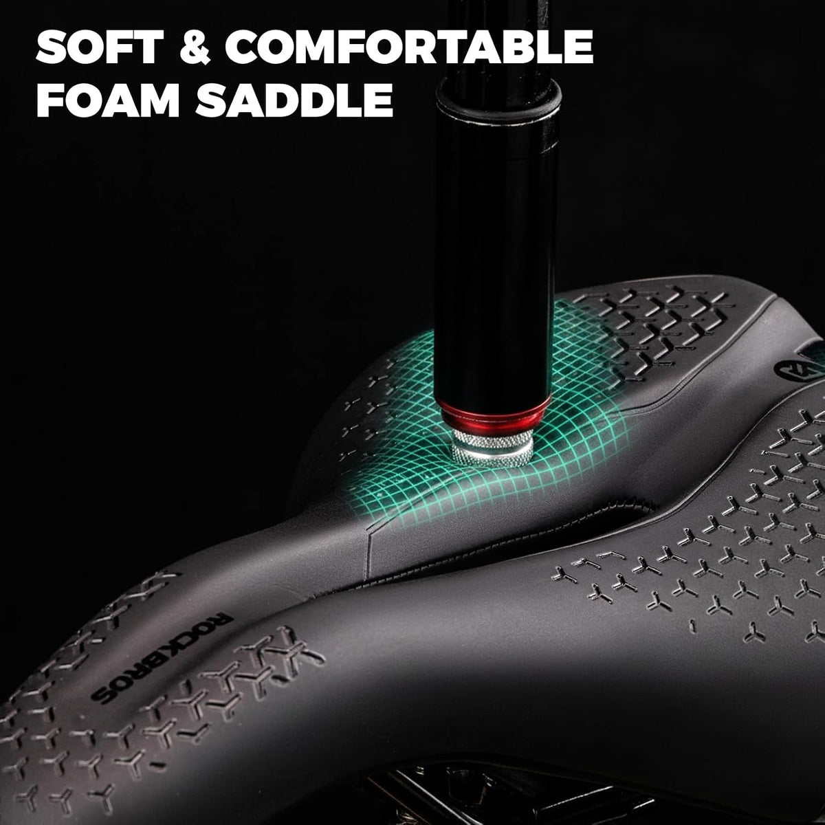 Gel Bicycle Saddle Seat Cushion Comfortable Soft Shockproof Bike Seat
