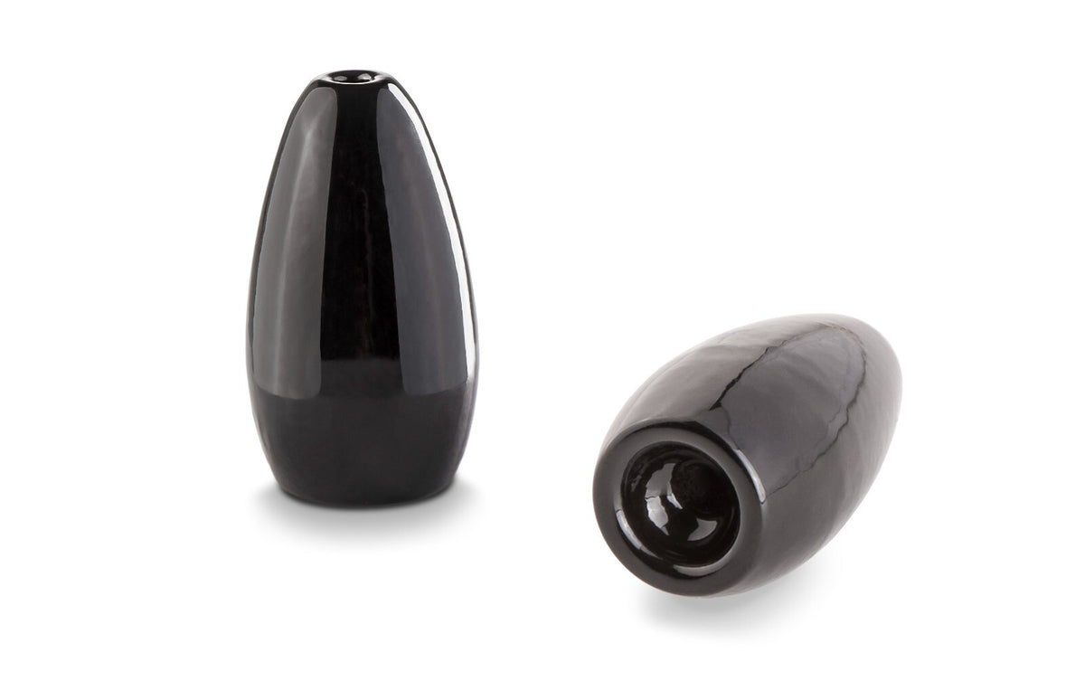 Tungsten Fishing Bullet Weights for Bass — Multiple Sizes & Styles