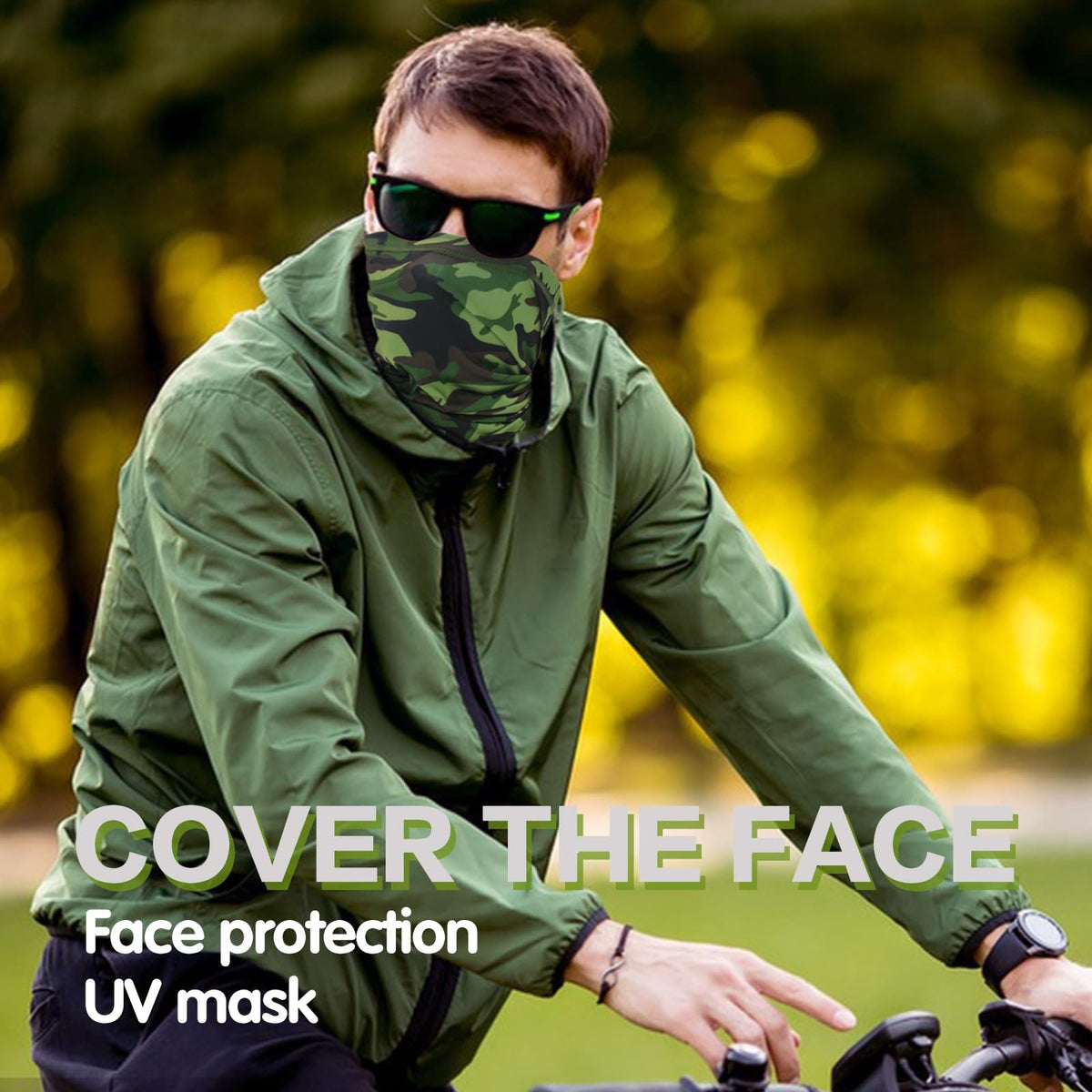 Cooling Neck Gaiter Face Mask Scarf Cover for Men Women Outdoor Sports