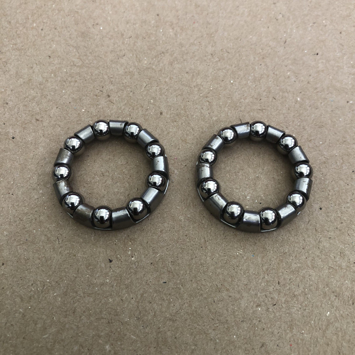 Bicycle Bottom Bracket Ball Retainer Bearings 1/4x9B Set of 2