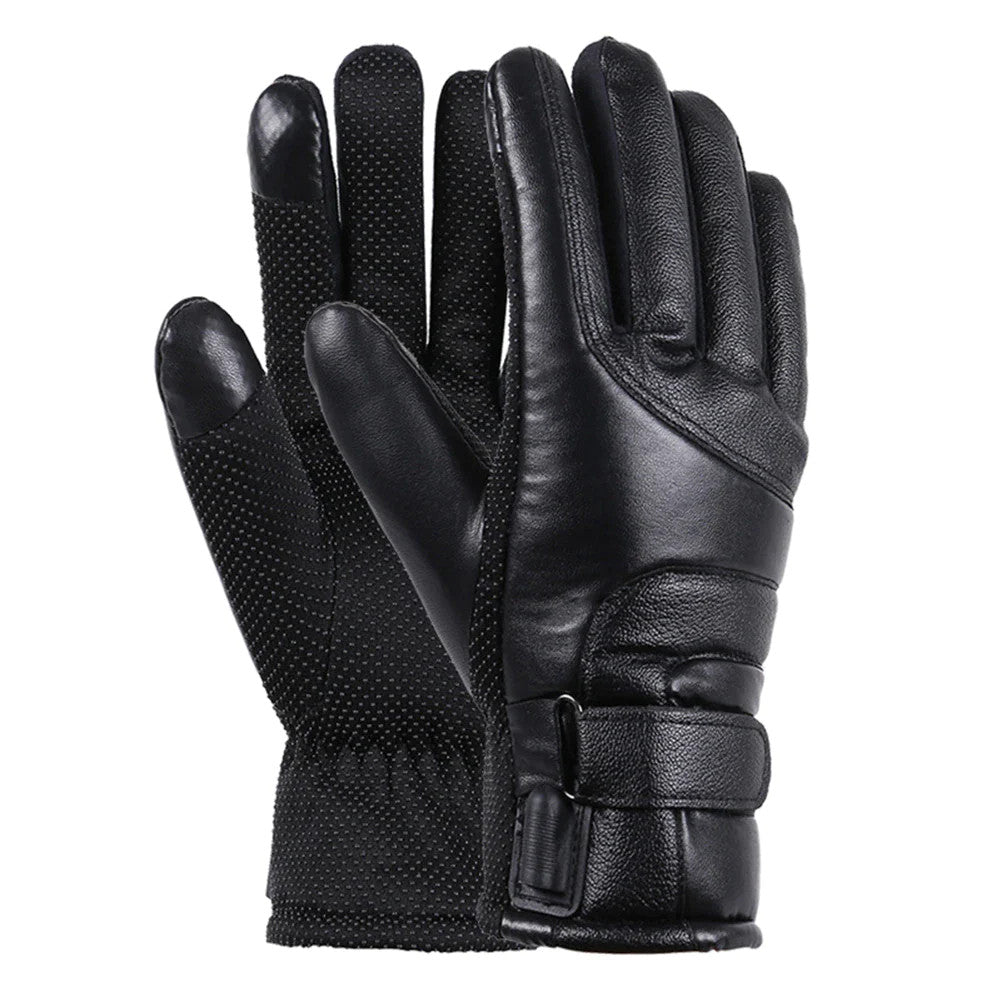 USB Heated Gloves Winter Hand Warmer Thermal Waterproof Ski Gloves