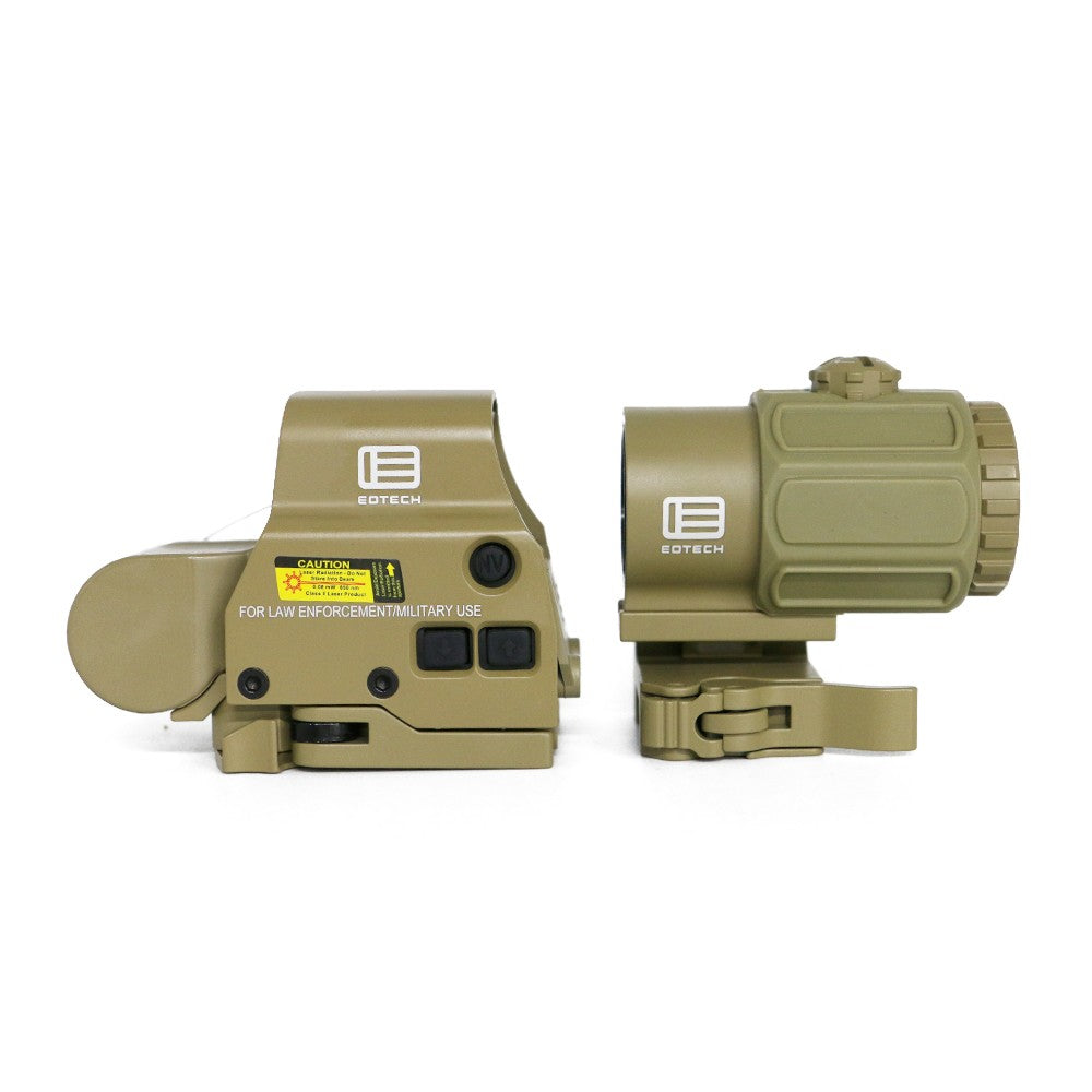 Holographic Magnifier Combo Military-Grade Coating for Airsoft & Tactical Use