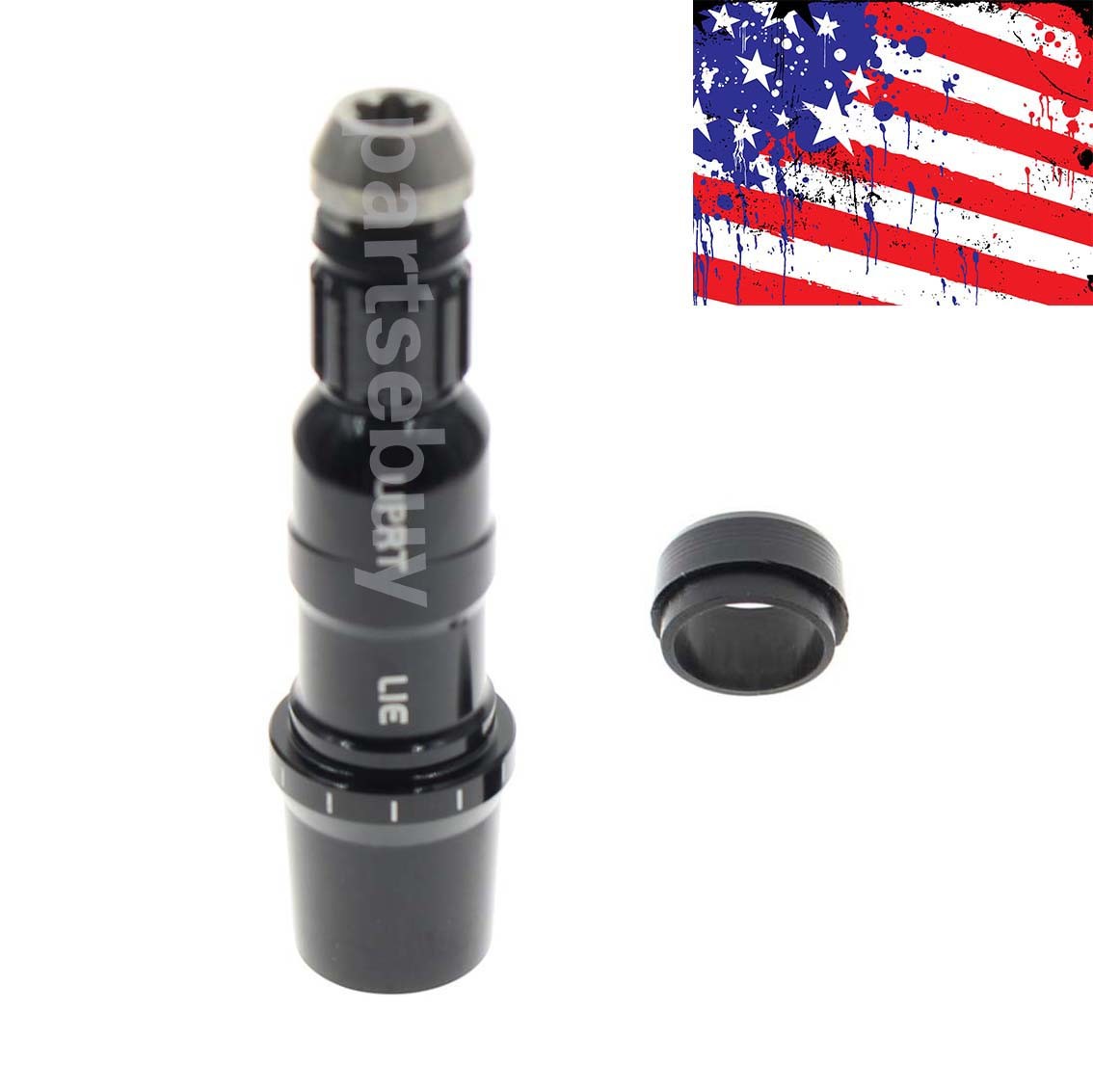 Golf Club Shaft Adapter Sleeve for TaylorMade M1 M2 R15 SLDR R1 Loft Adjustment
