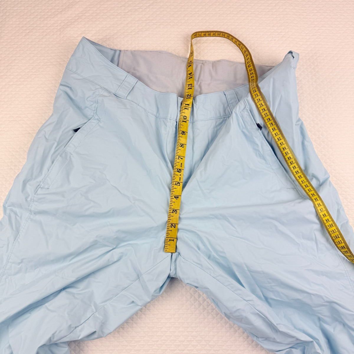Women's Light Blue Waterproof Ski Pants - Size 1X Sportswear Co