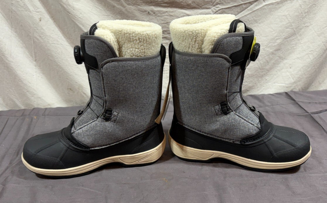 HEAD Operator Boa-Coiler Snow Sport Boots Gray US 8 EU 39 New