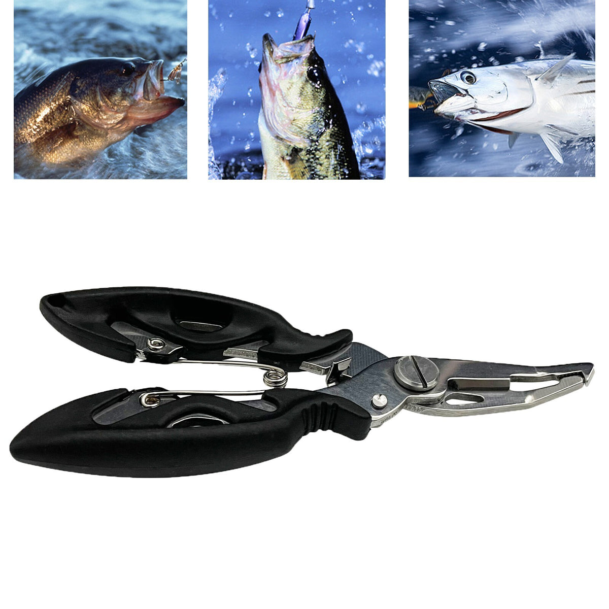 Multipurpose Stainless Steel Fishing Pliers Line Cutter Scissors
