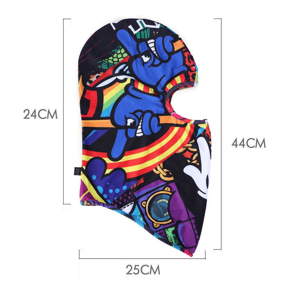 Tactical Full Face Mask Balaclava UV Sun Protection Ski Mask for Men Women