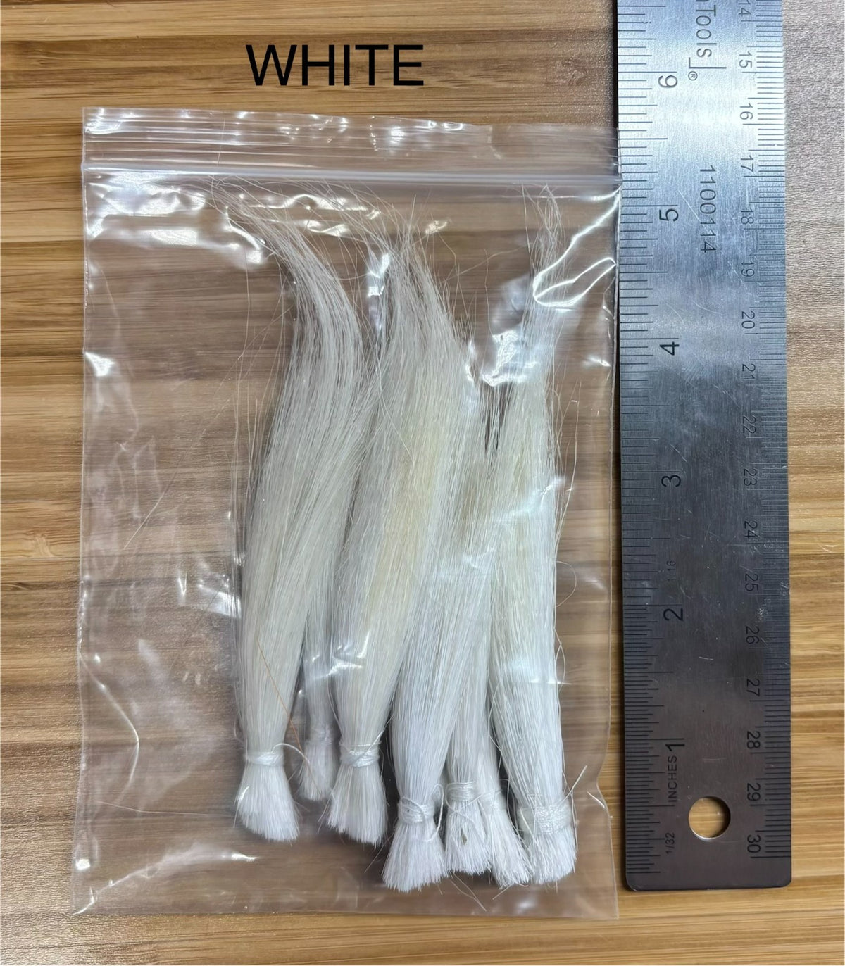 Faux Bucktail Synthetic Deer Tail Hair for Fly Tying - Rock Wool Material