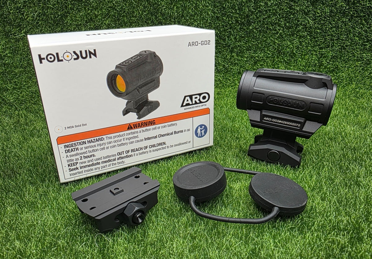 Holosun ARO Gold Dot 2-MOA for Rifle & Tactical Use