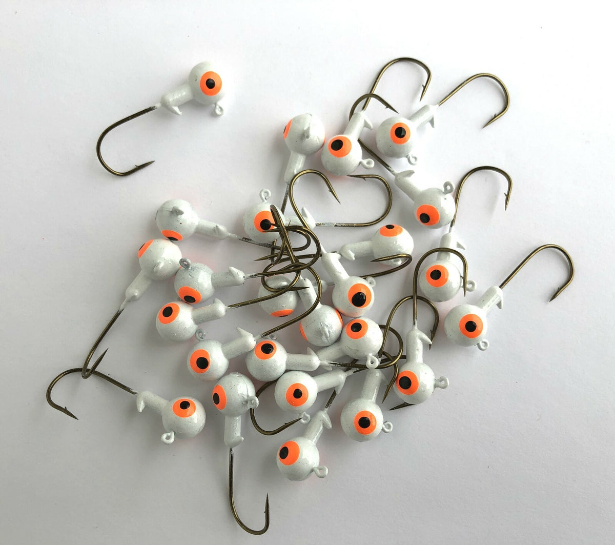 Fishing Jigheads Combo Set - 90 Pieces in Multiple Sizes for Crappie & Bass