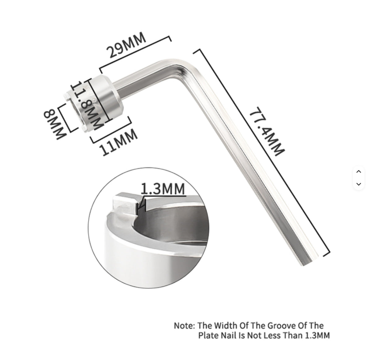 Bicycle Chainring Nut Wrench Tool for Installation & Removal - MTB & Road Bikes