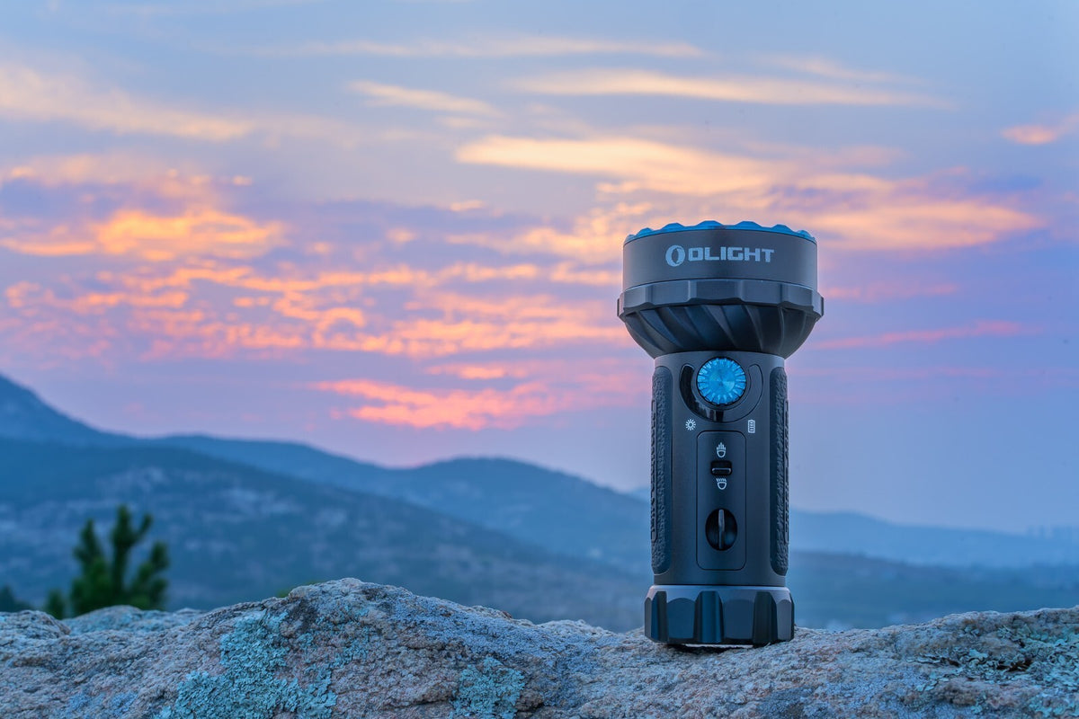 Rechargeable Waterproof LED Flashlight 7000 Lumens - Olight Marauder Mini