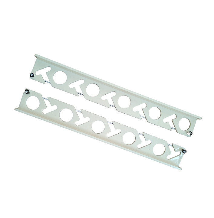 Fishing Rod Rack Wall Mount & Ceiling Storage Organizer for Up to 10 Rods