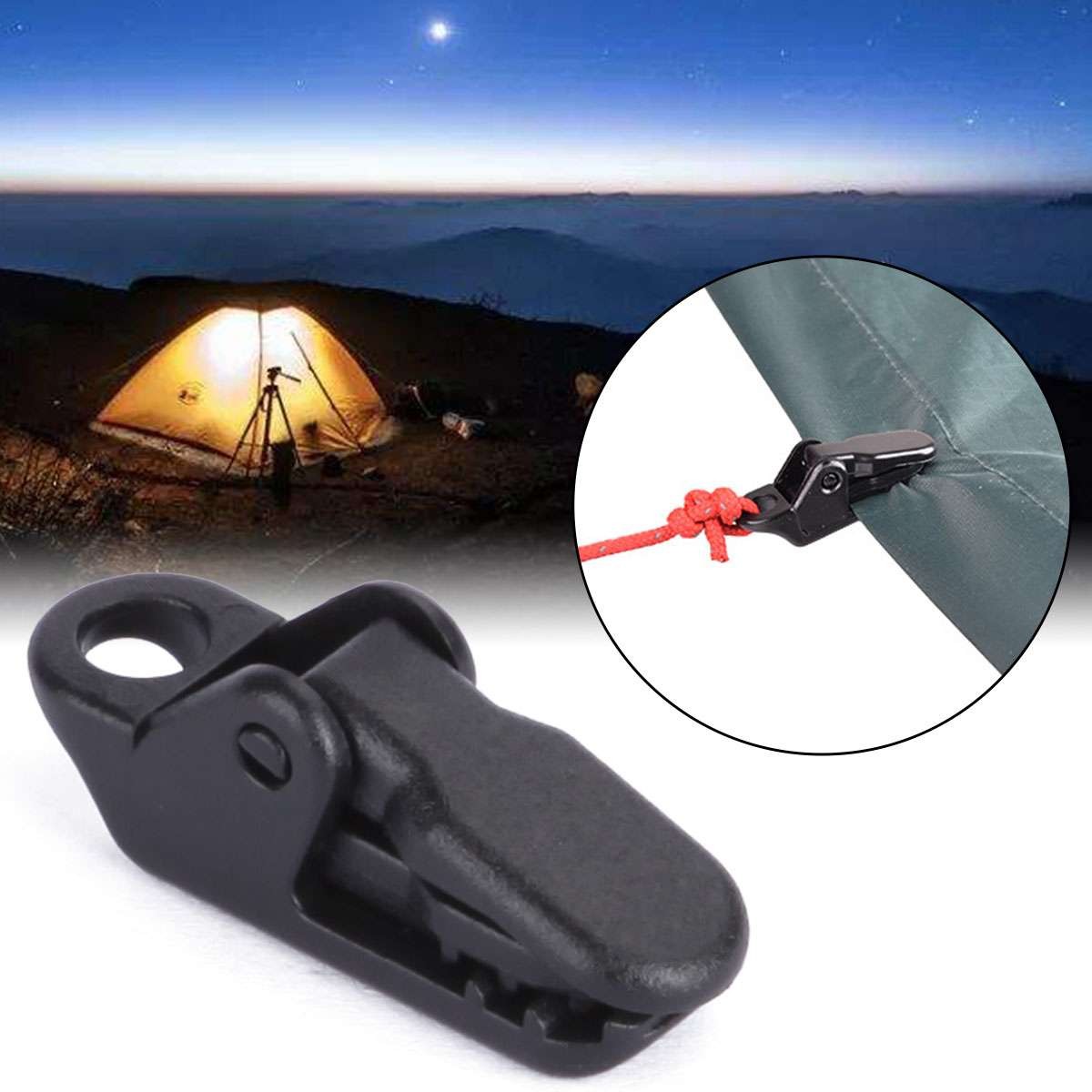Heavy Duty Tarp Clips Locking Awning Clamp Set for Camping & Outdoor Use