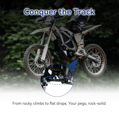CNC Foot Peg Brace for Surron Light Bee X and LBX Electric Bikes