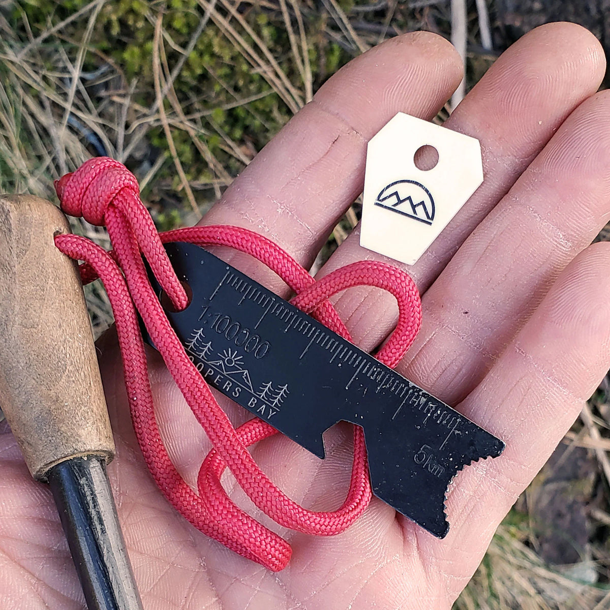 Ceramic Ferro Rod Fire Starter Strikers - Super Hard Zirconia 2-Pack