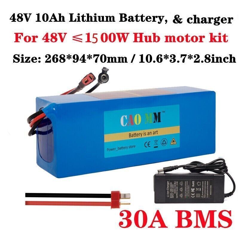 Electric Bicycle Battery 36V/48V 8Ah-20Ah for E-Bikes and Electric Bikes