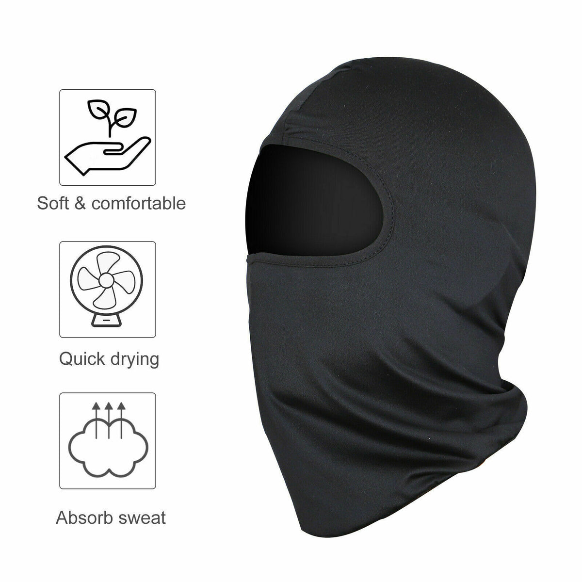 Lightweight Tactical Balaclava Mask Full Face Motorcycle Helmet Cover