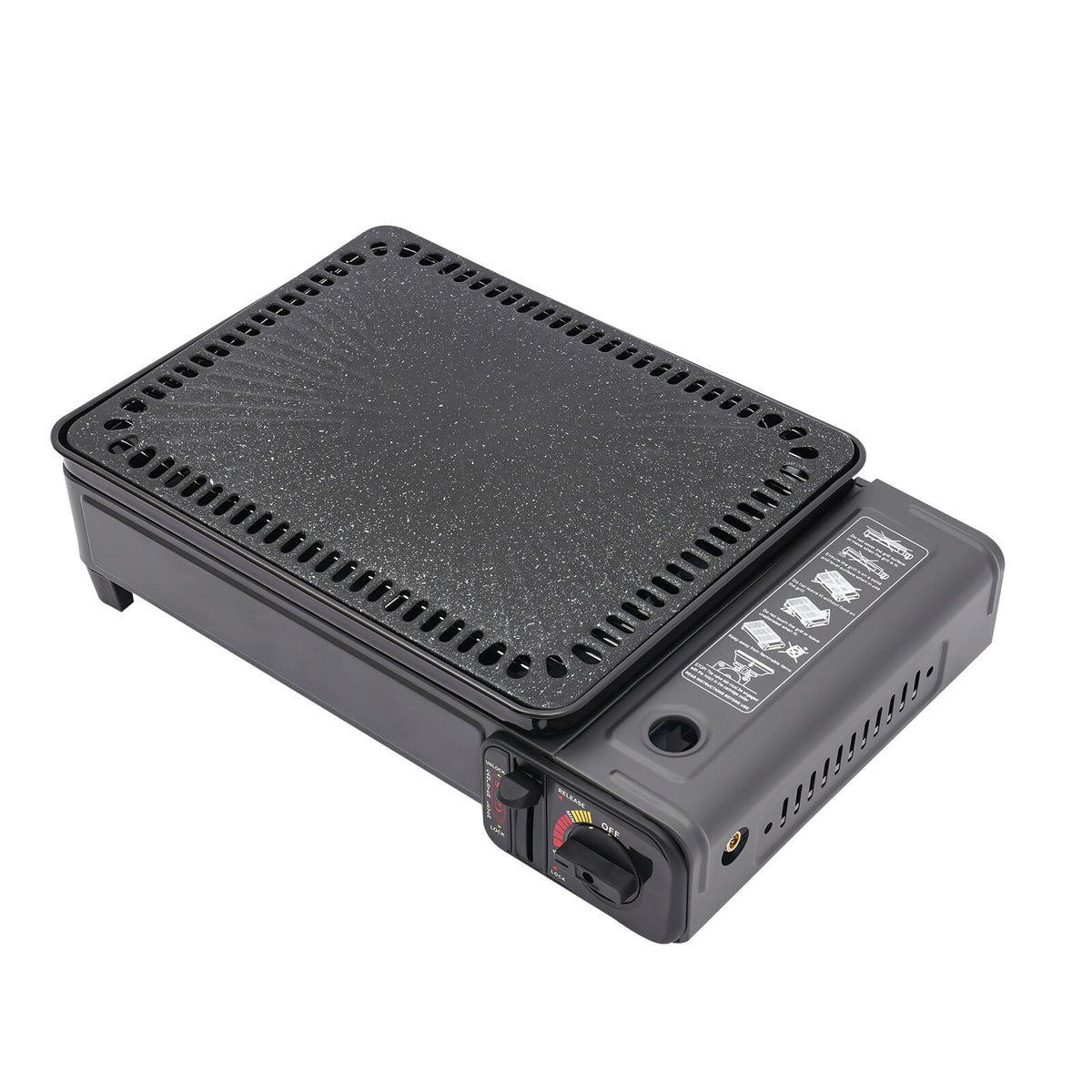 Portable Camping Gas Grill Stove for Outdoor Barbecue and Roasting