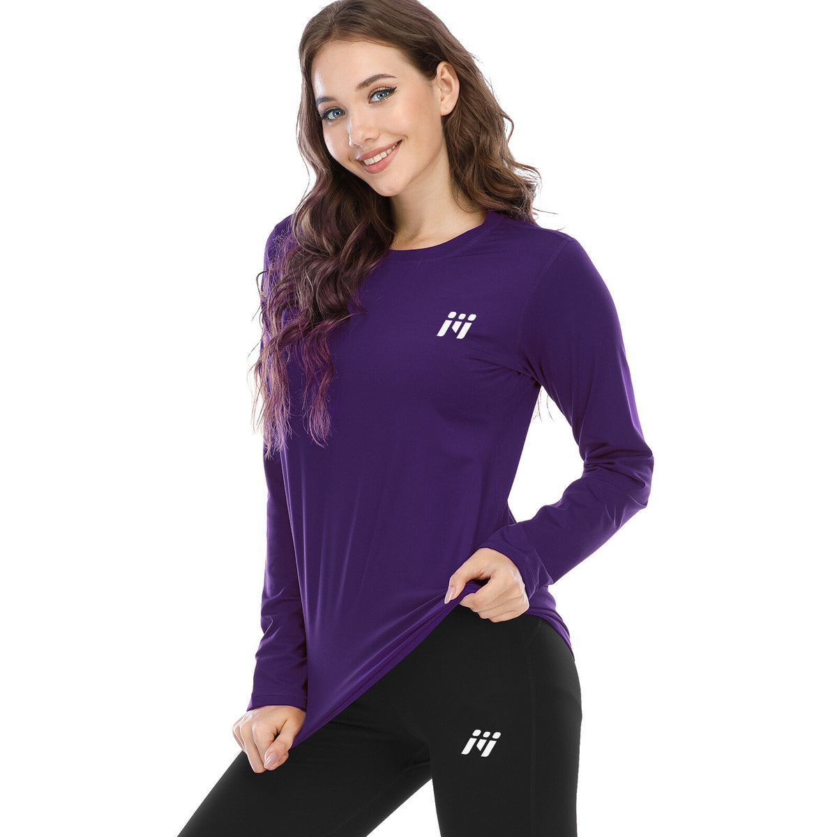 Women Thermal Fleece Long Johns Base Layer Top for Skiing Winter