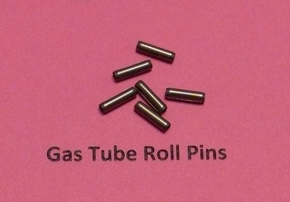 Gas Tube Roll Pins - 5/64" x 5/16" Hardened Stainless Steel Pack of 6