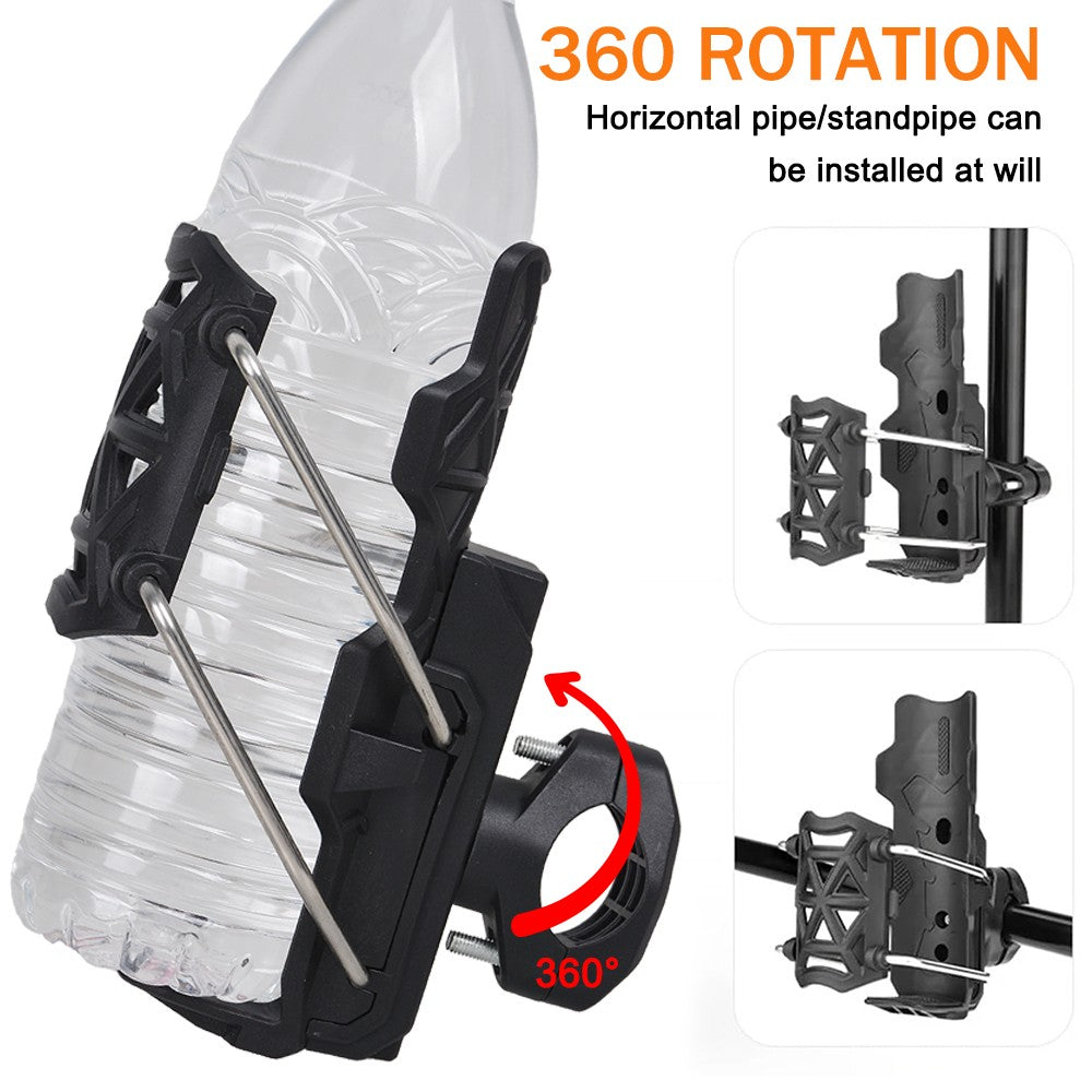 Universal Bike Motorcycle Handlebar Drink Holder for Bicycle Scooter ATV