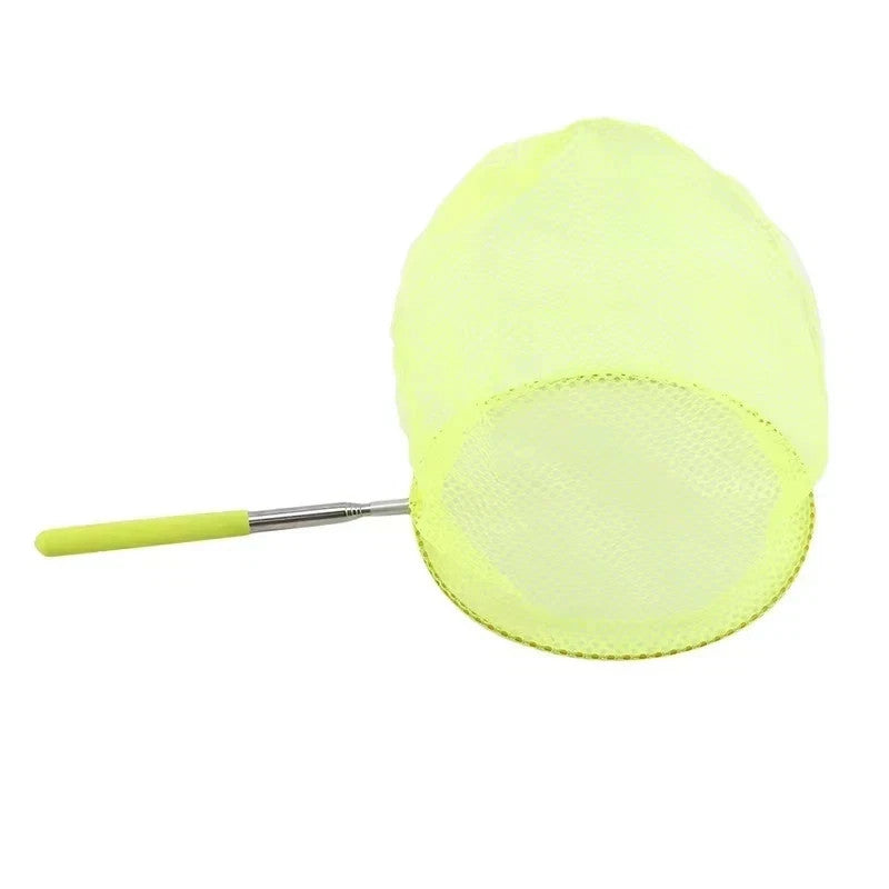 Retractable Fishing Net for Insects & Small Fish Portable Outdoor Butterfly & Dragonfly Catcher