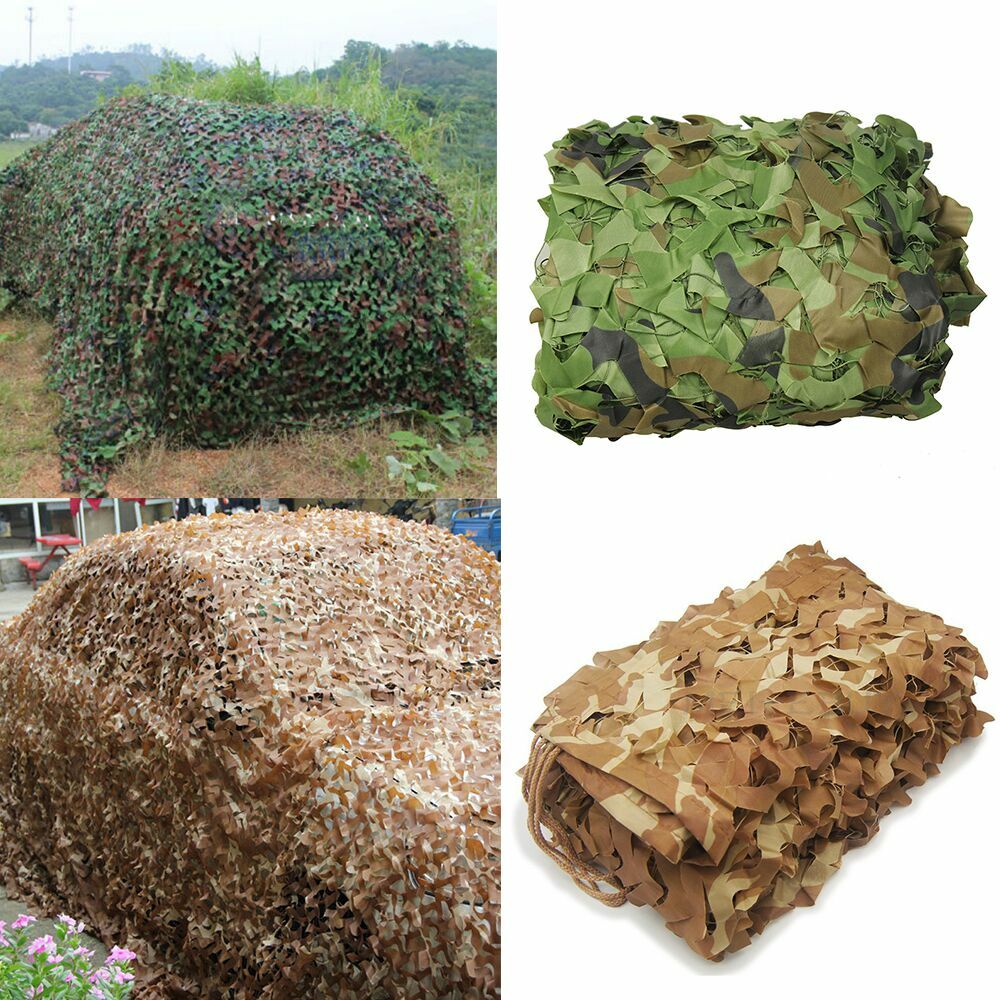 Military Camouflage Netting for Hunting Camping and Army Woodland Cover