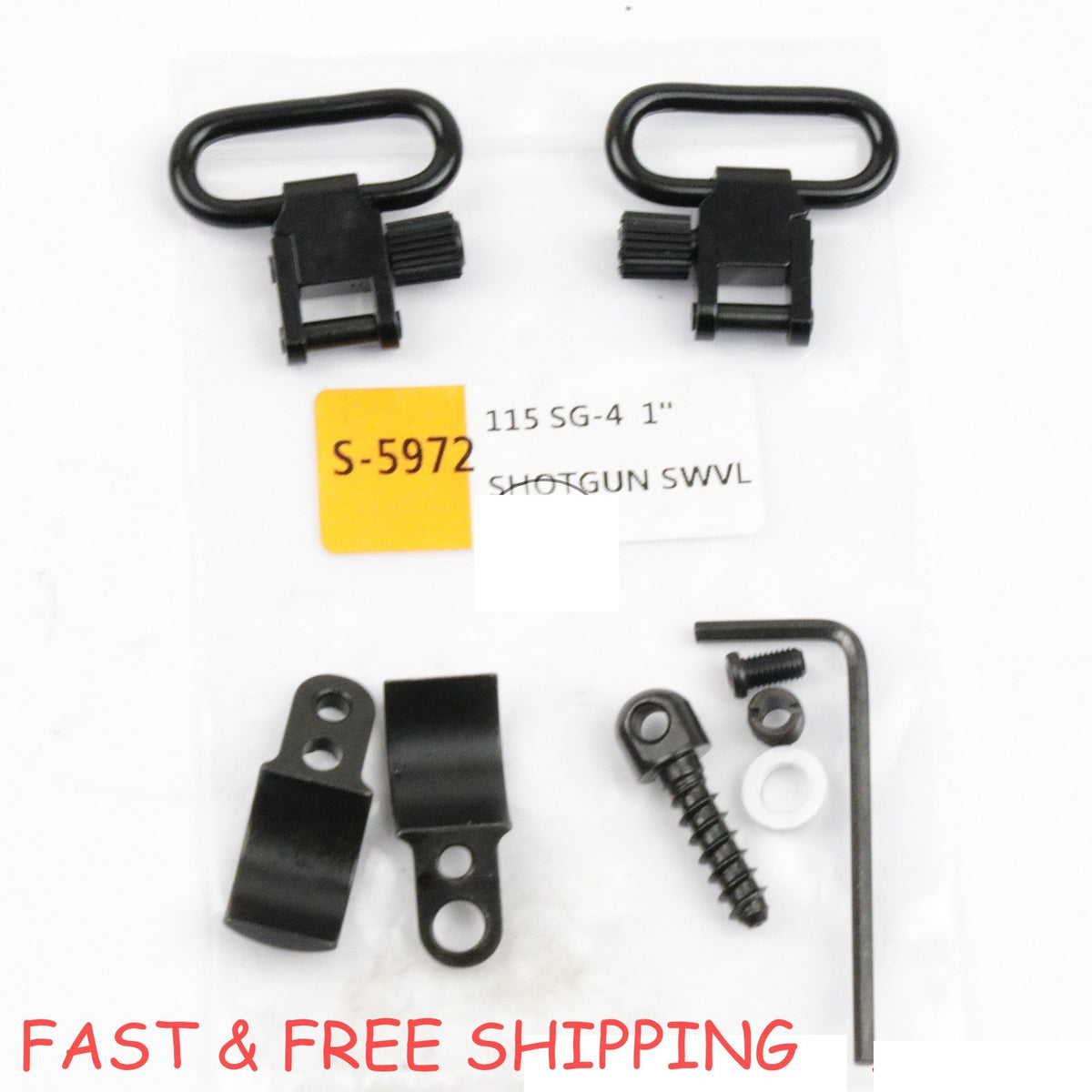 Shotgun Sling Mount Kit for 20 Gauge Shotgun - 0.700"-0.750" Barrel Diameter Fits Magnum Split Band
