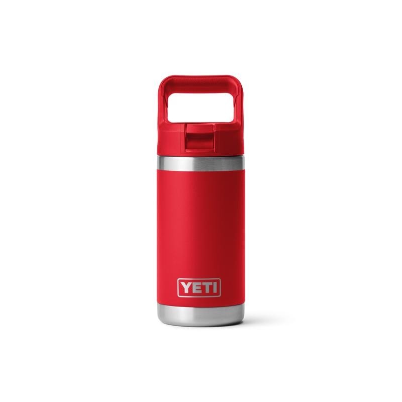 Kids Insulated Water Bottle with Straw - 12 oz BPA-Free, Red