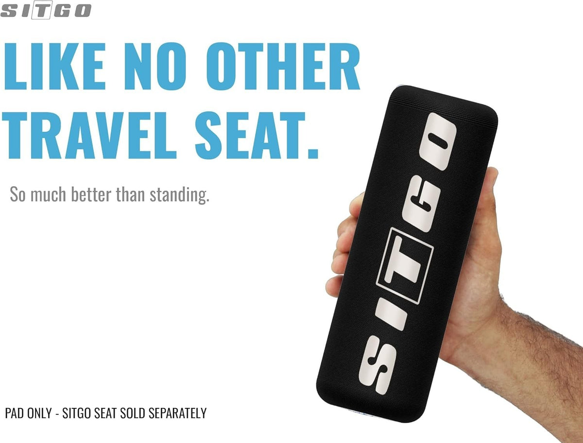 Portable Seat Cushion Pad for SitGo Travel Stool - Extra Comfort Support