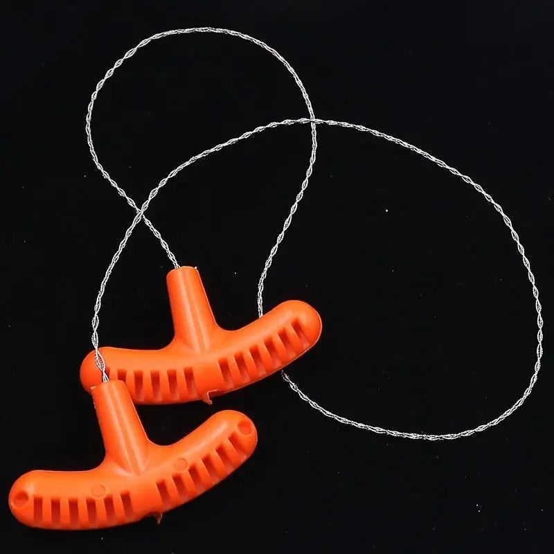 Mini Pocket Wire Saw for Camping Survival & Outdoor Emergency